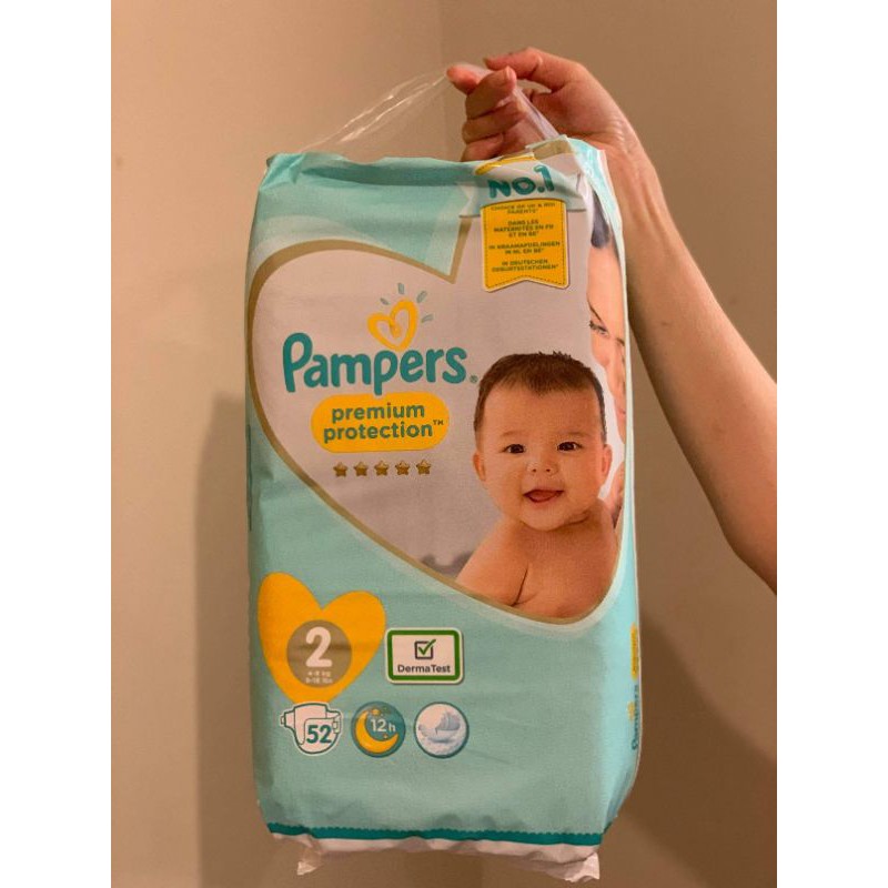 bỉm dán Pamper Pampers Uk nội địa size 1 (56M) size 2 (52M)