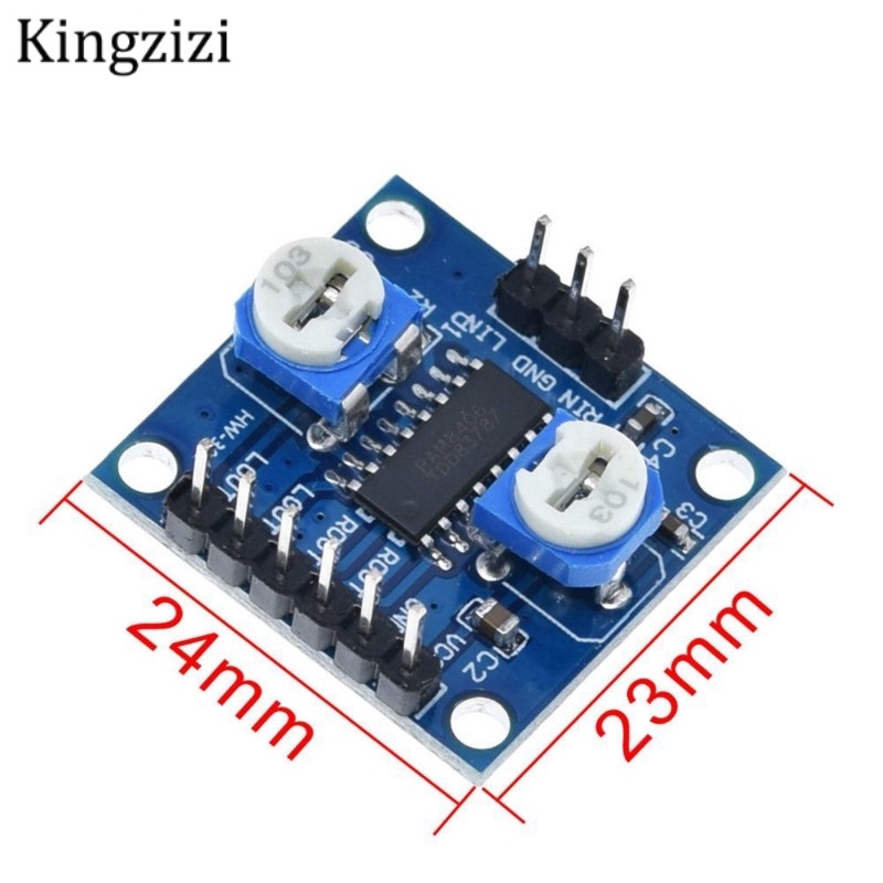 Bảng Mạch Khuếch Đại Âm Thanh Pam8406 5wx2 Stereo M70 Chất Lượng Cao