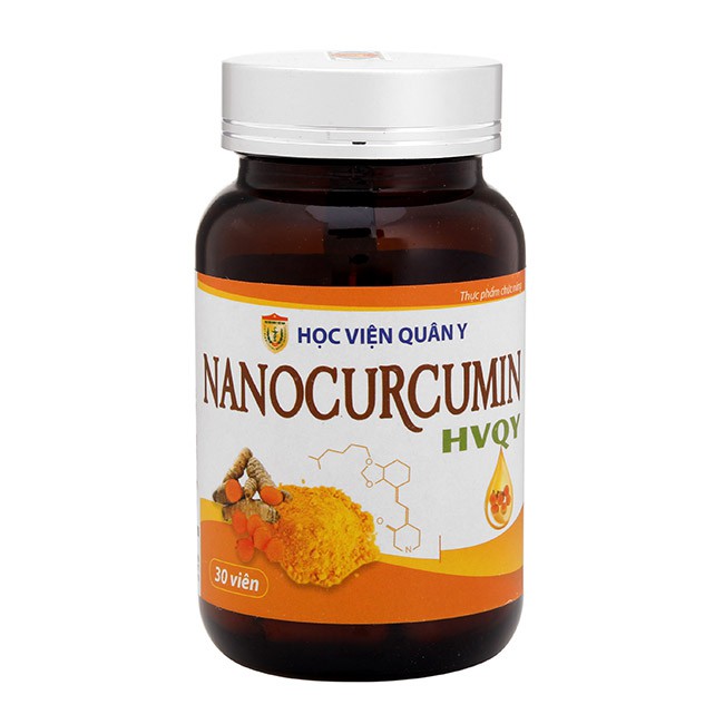 ComBo 2 Hộp Viên Uống NANO CURCUMIN - HỌC VIỆN QUÂN Y