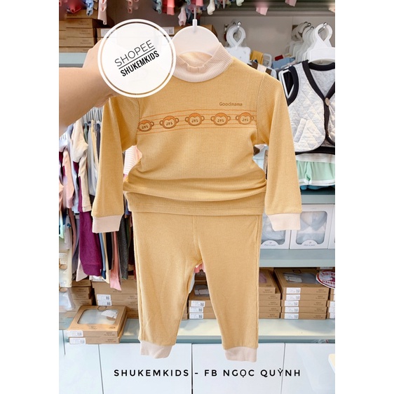 Goodmama - Bộ dài chất dầy thu đông cho bé