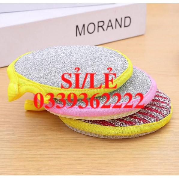 [ HAIANHSHOP ] Miếng rửa bát 2 mặt kết hợp cọ xoong nồi đa năng - Miếng Rửa Chén Bát Thông Minh Duashop &gt;