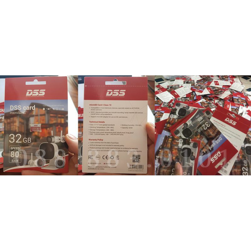Thẻ nhớ 32GB Micro SD DSS - hàng chính hãng | BigBuy360 - bigbuy360.vn