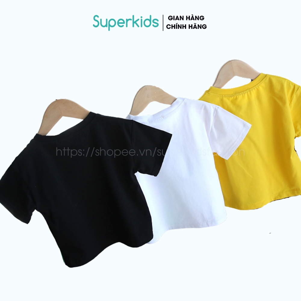 Áo cộc tay họa tiết Khủng long cho bé 8-18kg QATE812