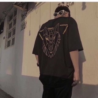❌áo thun tay lỡ the hade đầu sói