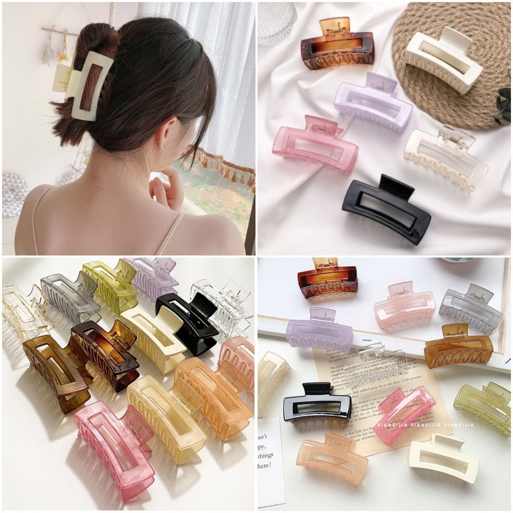Kẹp tóc càng cua nhiều kiểu tùy chọn xinh xắn phong cách hàn quốc cho nữ