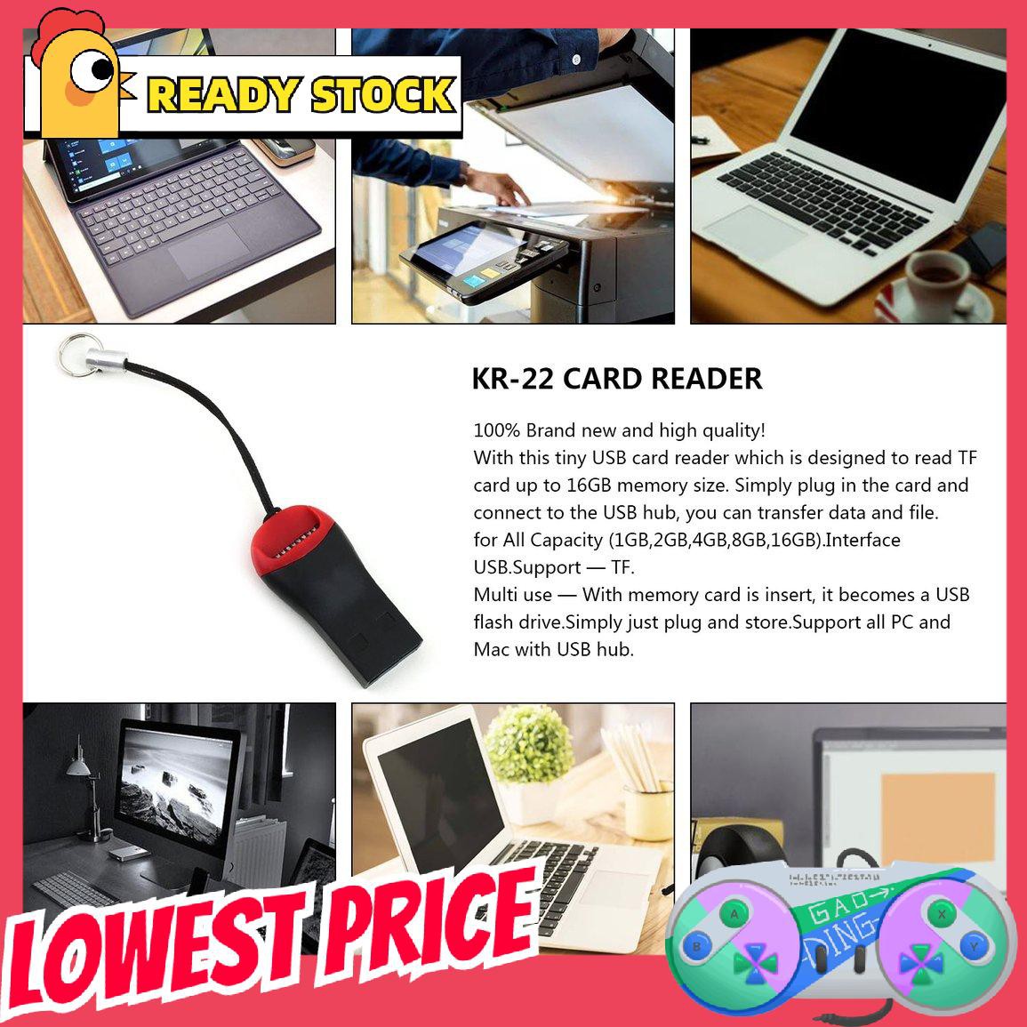 Usb 2.0 Mini T-Flash Tf M2 M 2 Hỗ Trợ Thẻ Nhớ Hỗ Trợ 2gb 4gb 8gb 16gb