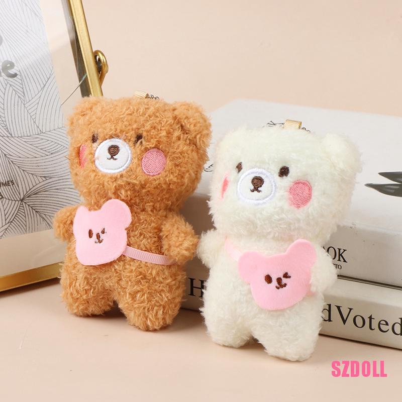 Móc Khóa Cặp Gấu Bông Mini 12CM Ts2Szdoll
