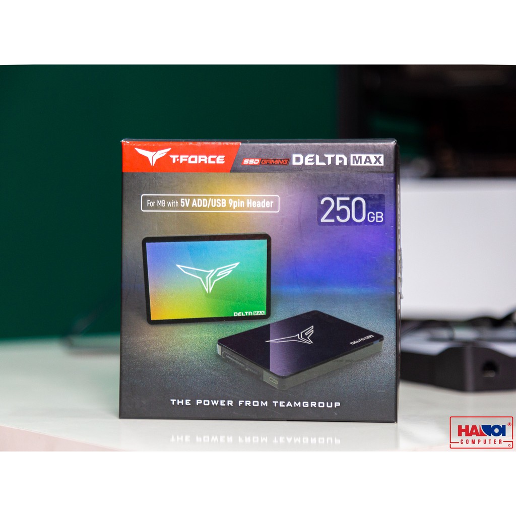 Ổ cứng SSD Team T-FORCE DELTA MAX 2.5" 250GB-500GB-1TB