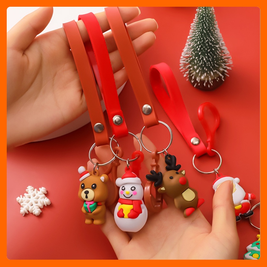 Móc khóa giáng sinh cute chủ đề Noel đẹp - quà xmas tặng người thân giá sỉ rẻ