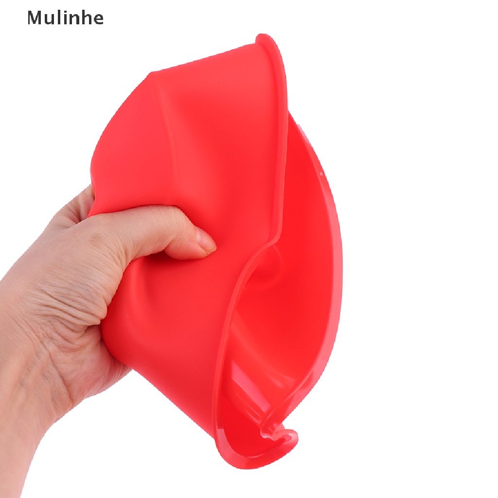Khuôn silicone tròn thích hợp làm bánh nướng tiện dụng