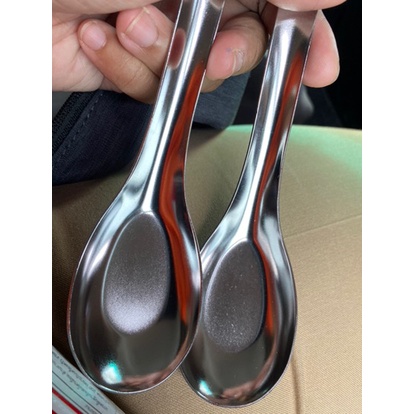 Bộ 6 muỗng/ thìa canh inox cao cấp ZEBRA cỡ đại