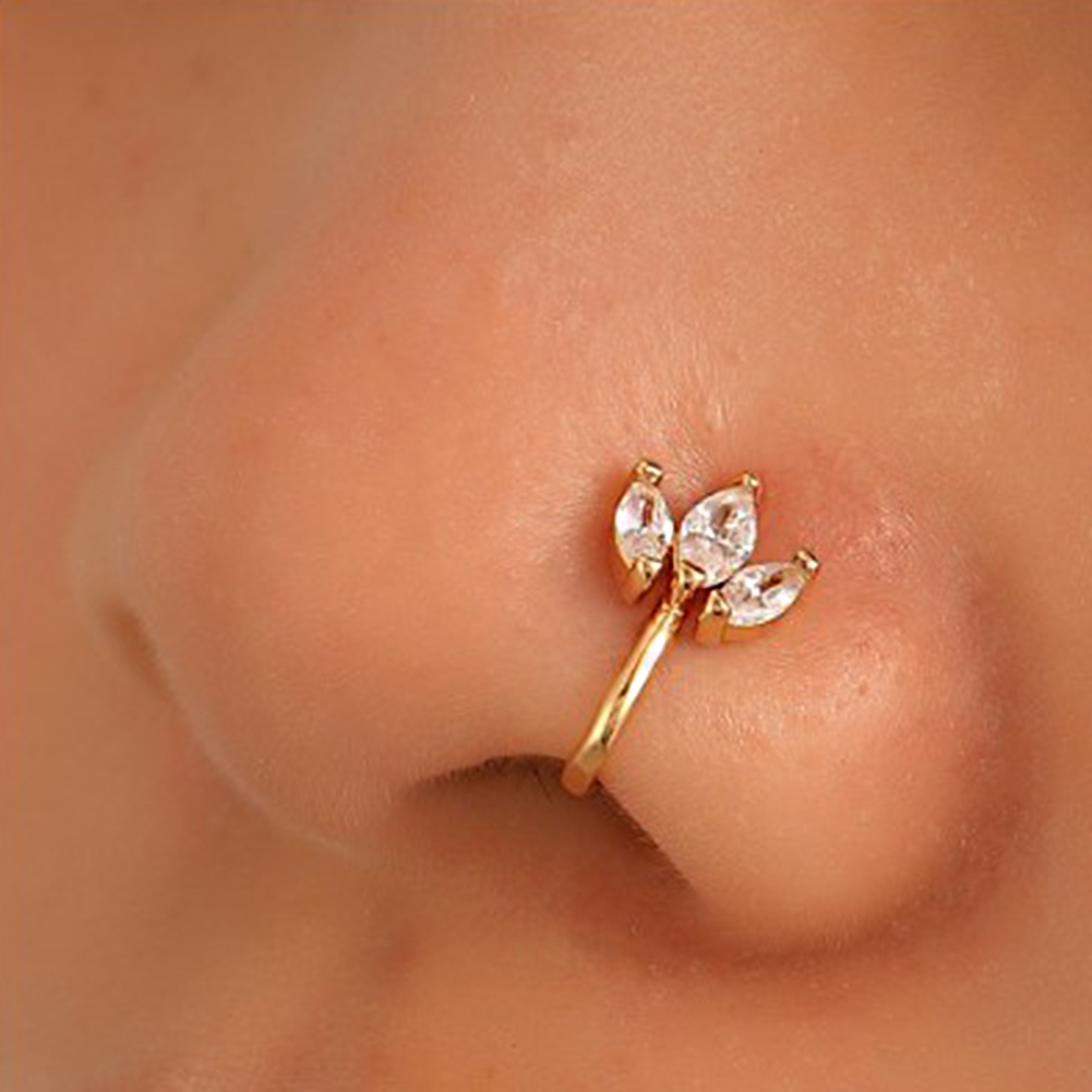 Khuyên Mũi Hình Chữ U Thời Trang Cá Tính Hoops