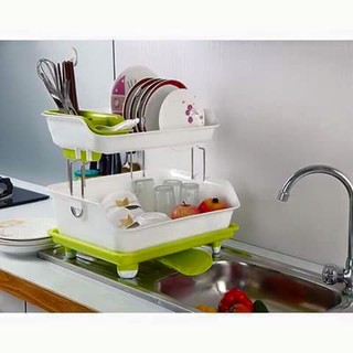 Kệ úp bát 2 tầng cực xinh