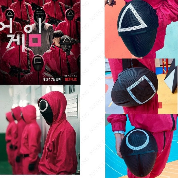 Mặt nạ hóa trang người hầu 001 BOSS Lee Jung Jae's same MASK~spz