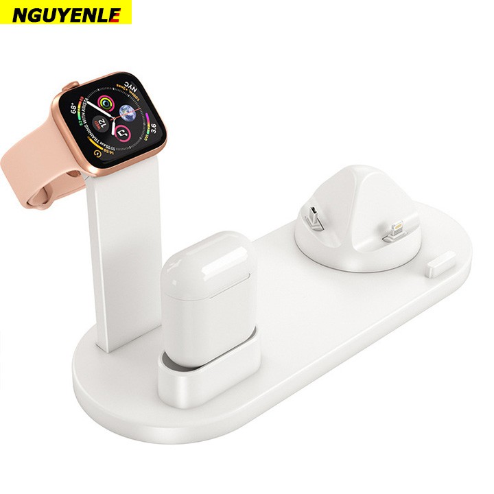 Đế Sạc nhanh 3 in 1 (sạc được Airpod Pro). Full box, Hàng chuẩn 100%