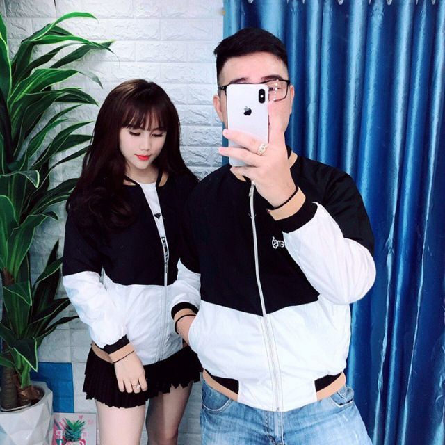 Áo khoác phối cổ bo dệt, kèm hình thật - hàng chuẩn chất lượng - DTP011 - Mua Ngay