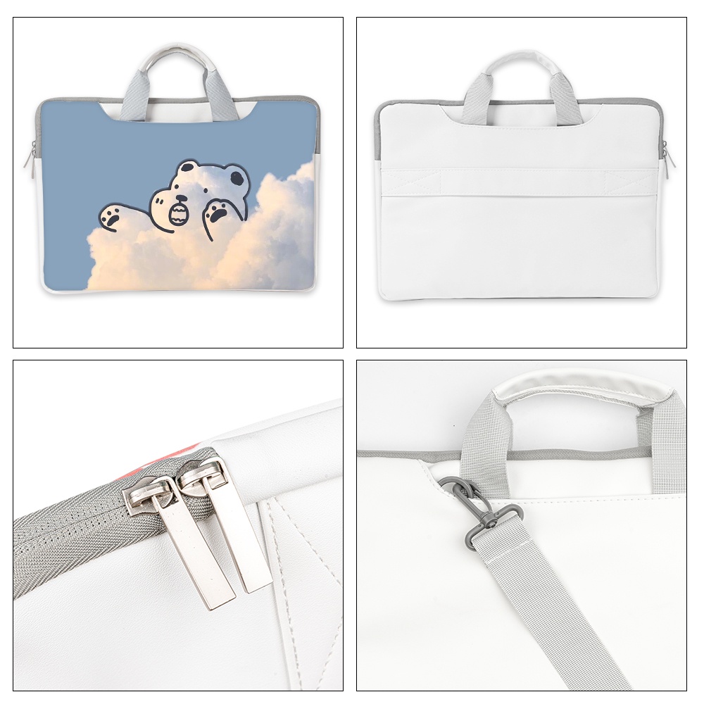 Túi Đựng Laptop 14 15.6 17 Inch Chống Sốc Chống Thấm Nước Họa Tiết Hoạt Hình