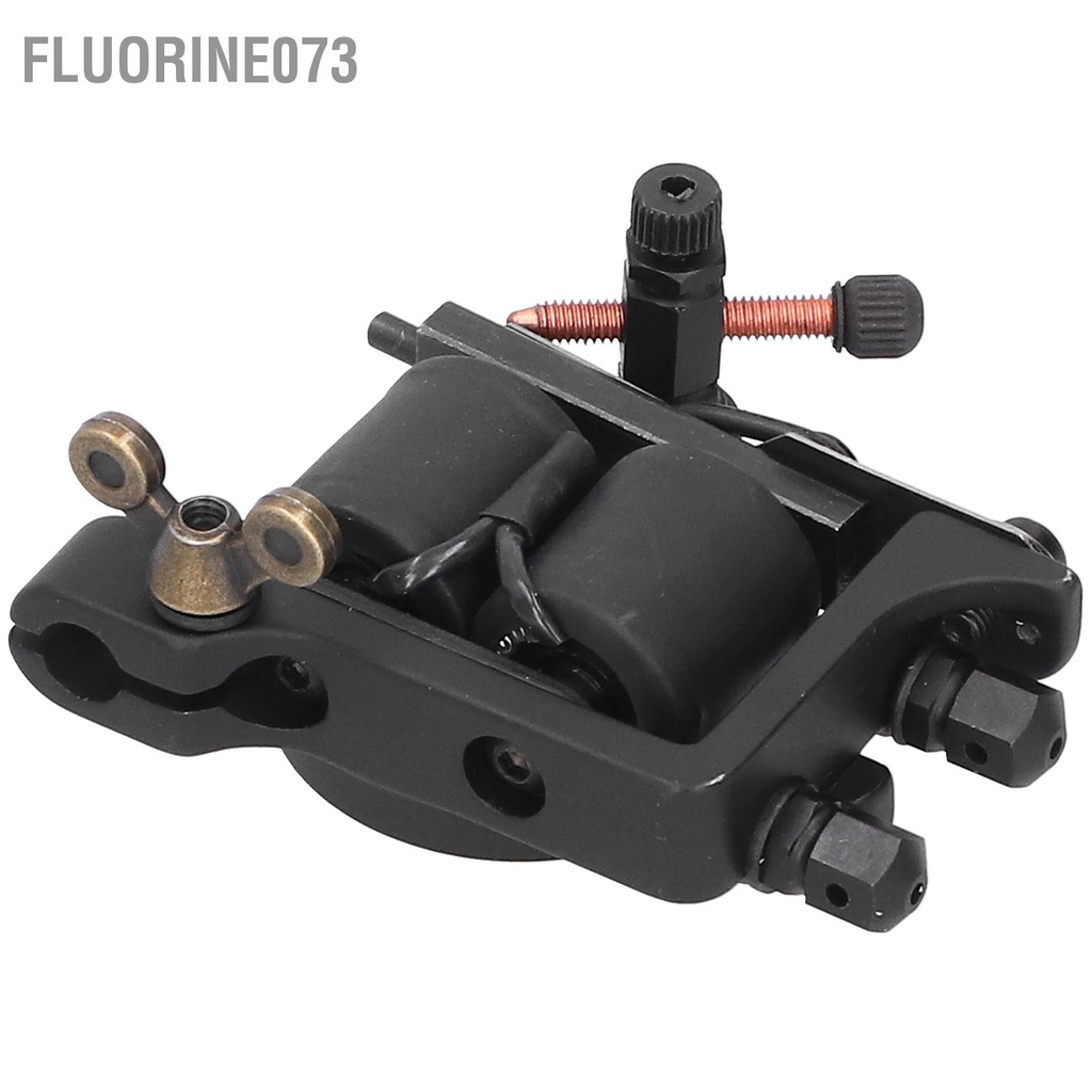 [Hàng Sẵn] Body Art Liner Shader Coil Tattoo Machine 10 Wrap Coils Đúc Máy xăm thiết bị【Fluorine073】