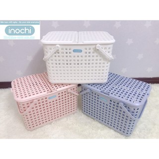 GIỎ ,LÀN ĐỰNG ĐỒ ĐI SINH CÓ NẮP INOCHI NACHI CAO CẤP
