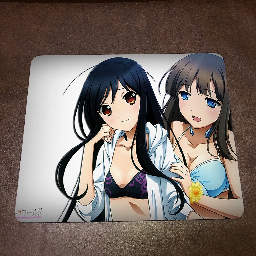 Lót chuột máy tính Anime Accel World Wallpapers 1 Mousepad cao su êm ái. Nhận in theo yêu cầu