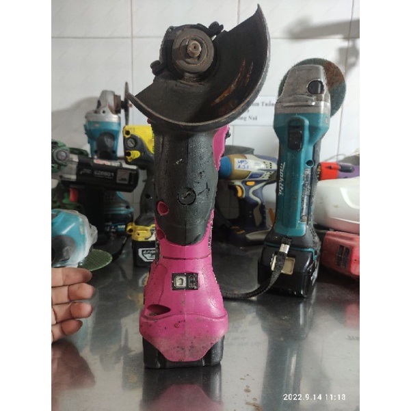 Máy mài hitachi dùng pin 14v4