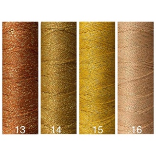 Sợi dệt cotton nhũ.