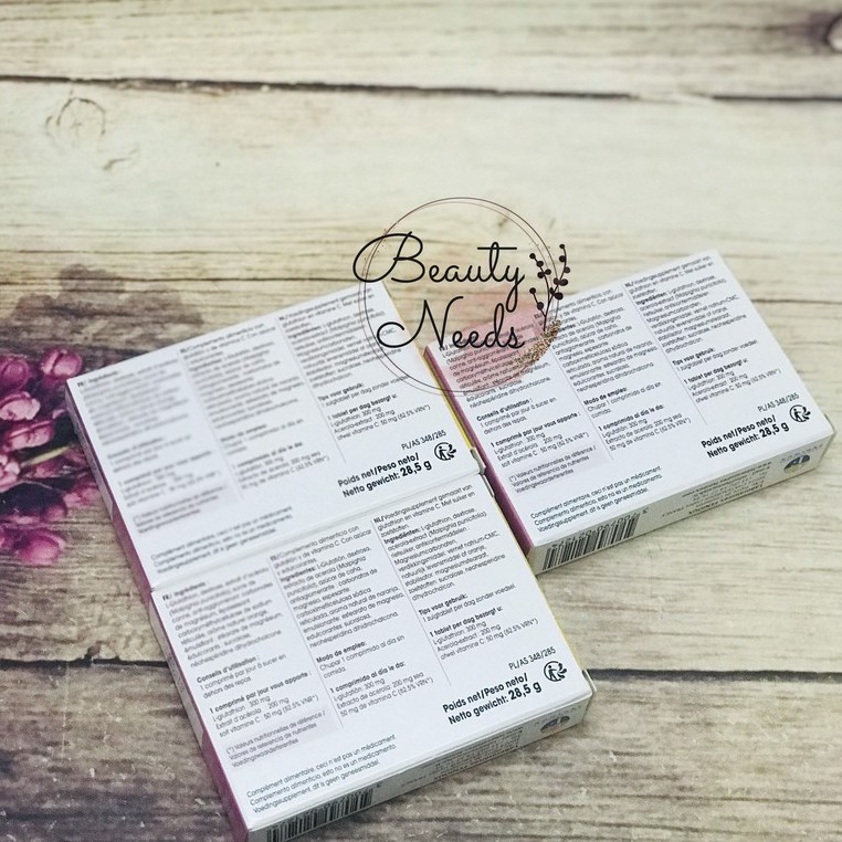 Viên uống trắng da Glutathion Fort Pháp - dạng ngậm