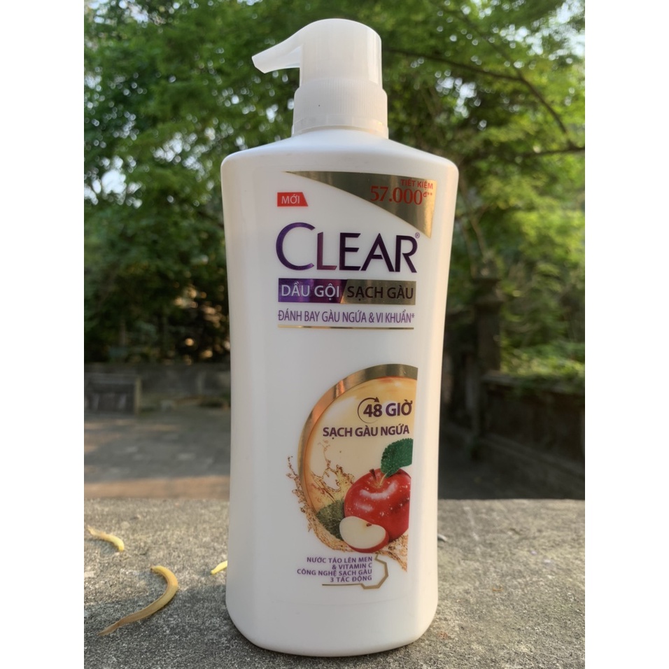 DẦU GỘI CLEAR 48H SẠCH GÀU NGỨA 630G
