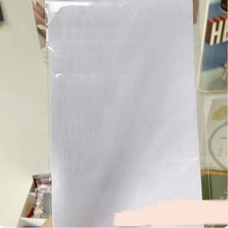 Sticker chữ cái thường,hoa trang trí toploader