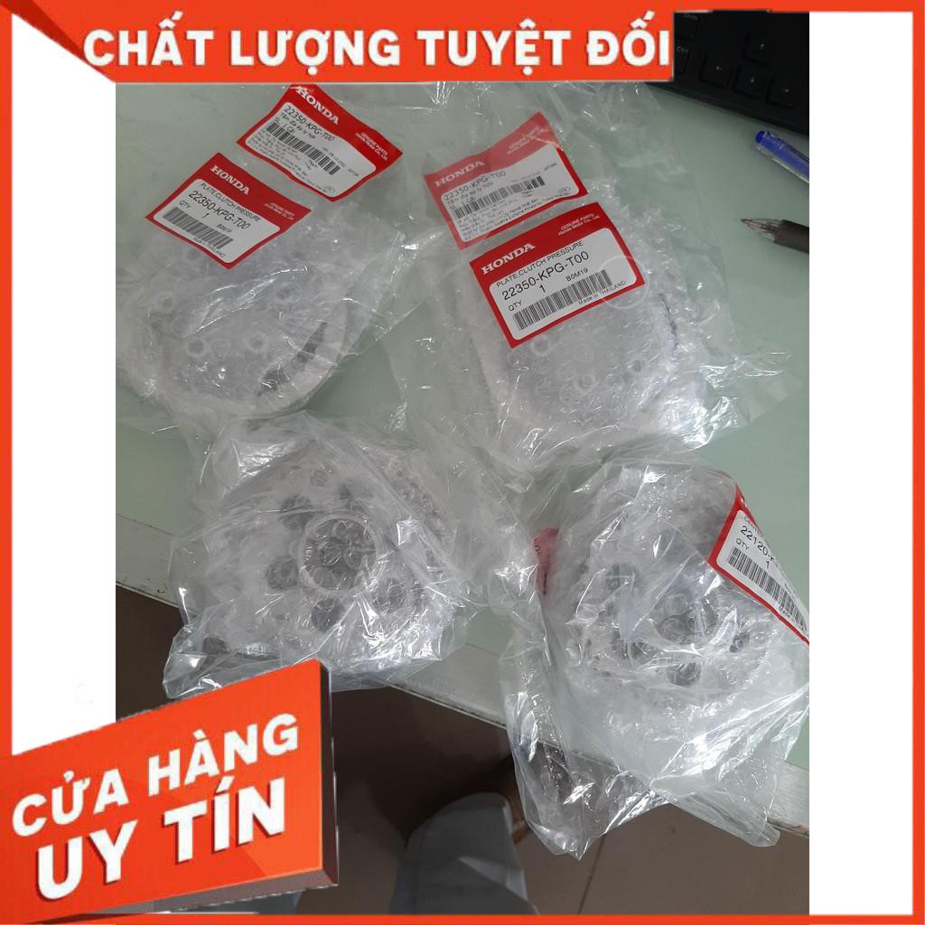 [ GIÁ ƯU ĐÃI ] bộ côn  Tấm đĩa ép ly hợp Bộ ly hợp trung tâm thứ cấp msx 125 chính hiệu honda