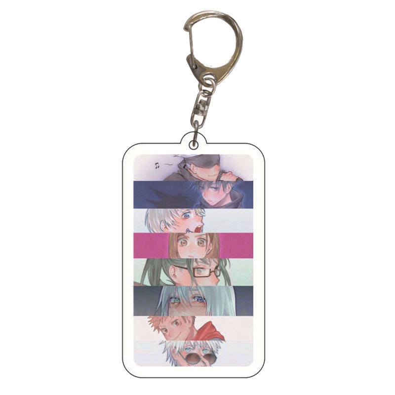 Móc Khóa Nhân Vật Jujutsu Kaisen Gojo Satoru Toge Megumi