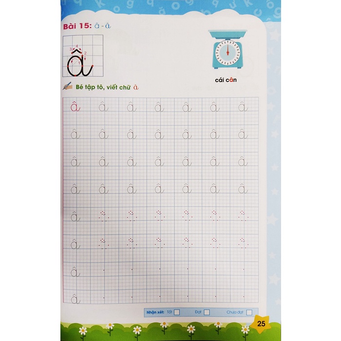 Sách thiếu nhi - Tâm thế và hành trang vào lớp 1 - Bé khởi đầu tập viết