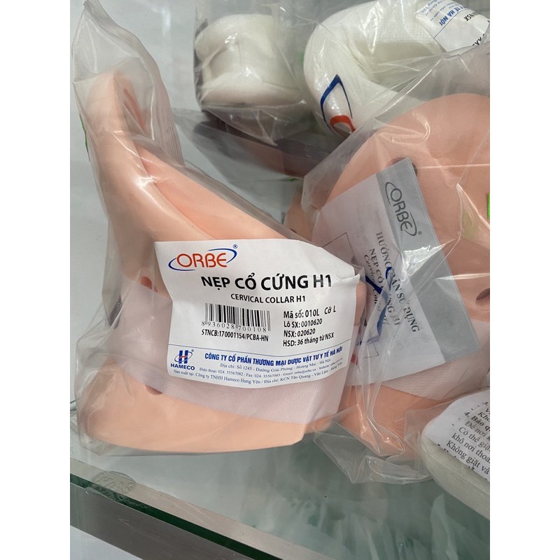 Nẹp cổ cứng Orbe H1, cố định cột sống cổ