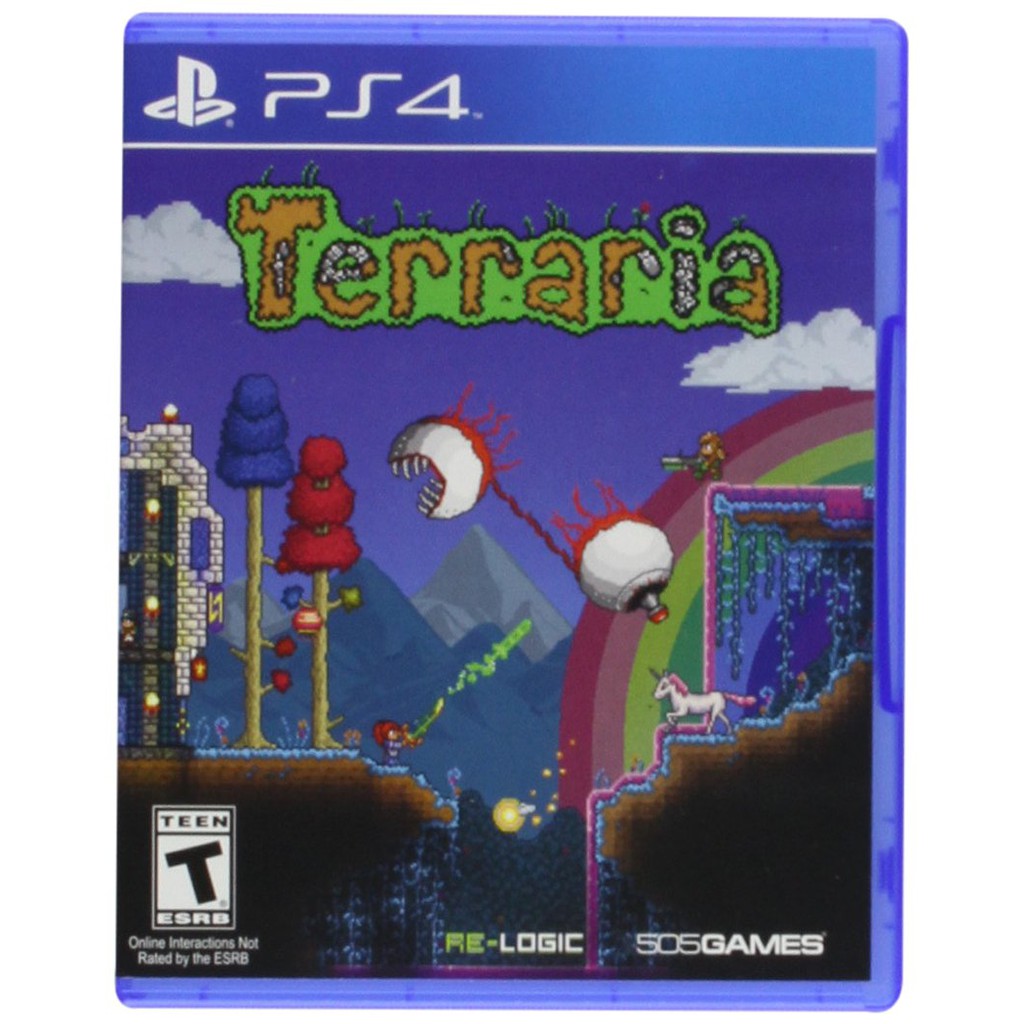 Đĩa game PS4: Terraria