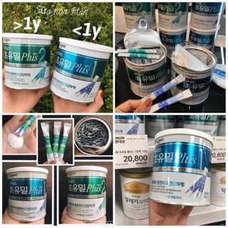 Sữa non idong số 1,2 Hàn Quốc Hộp 100*1g