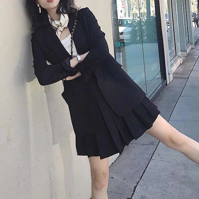 Bộ vest nữ công sở cao cấp siêu đẹp