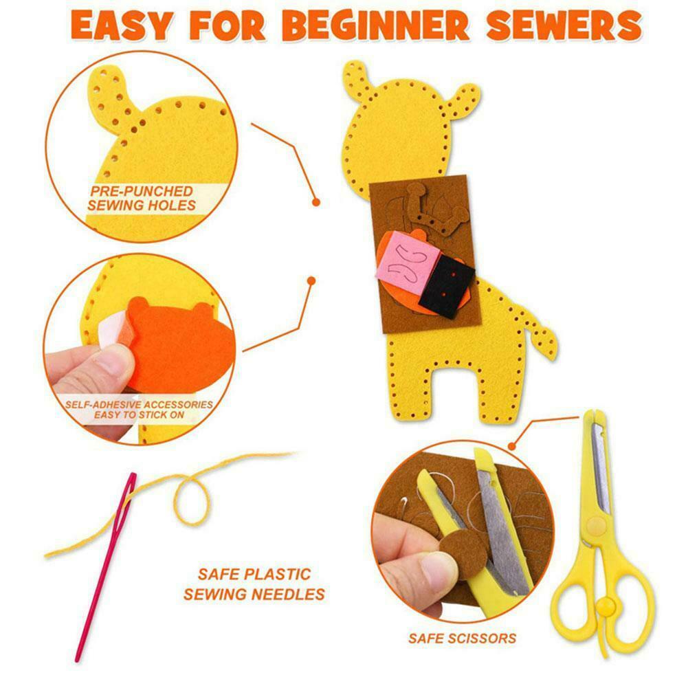 Bộ Đồ Chơi May Vá Thủ Công Tự Làm F2H5 Cho Bé