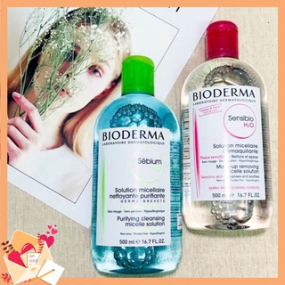 Nước Tẩy Trang Bioderma H2O Pháp (500ml) chính hãng