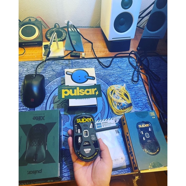 Chuột không dây Gaming siêu nhẹ Pulsar Xlite Wireless V2 chính hãng đã qua sử dụng