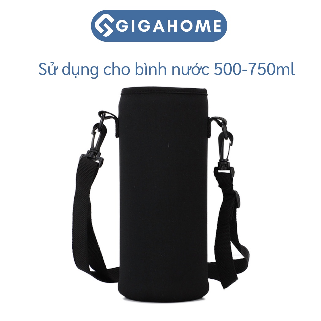 Túi Vải Đựng Bình Nước GIGAHOME 500-750ml, Dây Đeo Có Thể Điều Chỉnh 7377