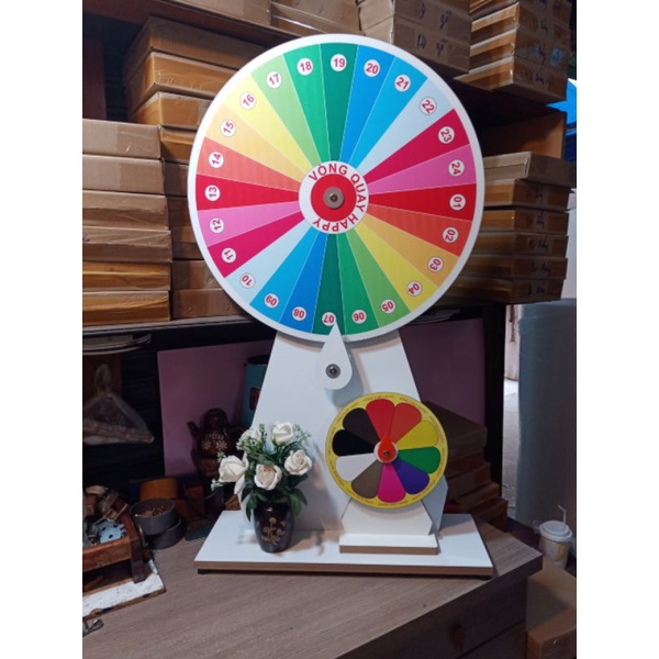 VÒNG QUAY KỲ DIỆU 24 ô  _ Size 60cm * cao 100cm