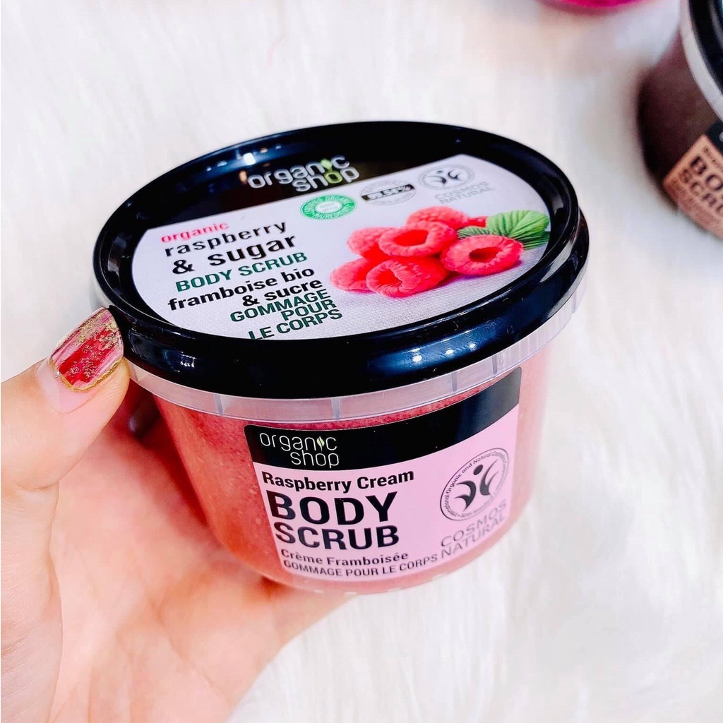 Tẩy Da Chết Toàn Thân Organic Shop Sugar Body Scrub 250ml