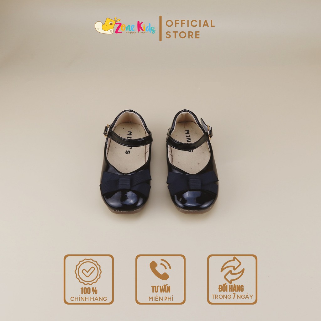 Giày búp bê đính nơ vải cho bé gái Zonekids - A99