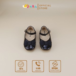 Giày Búp Bê Đính Nơ Vải Cho Bé Gái, Giày Búp Bê Bé Gái Đính Nơ, Giày Lười Quai Ngang Phong Cách Tiểu Thư Zonekids - A99