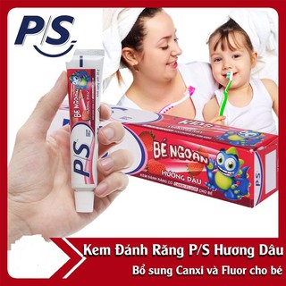 Kem Đánh Răng P/S Bé Ngoan Hương Dâu - Cam 35g - 45g