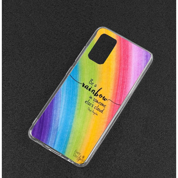 Ốp silicon in uv cầu vồng SamSung A32 A52 A72 A02s A12 M51 A11 A21S A31 A51 A71 Note 10 lite A30 A50 A70 A31 M20 note 8