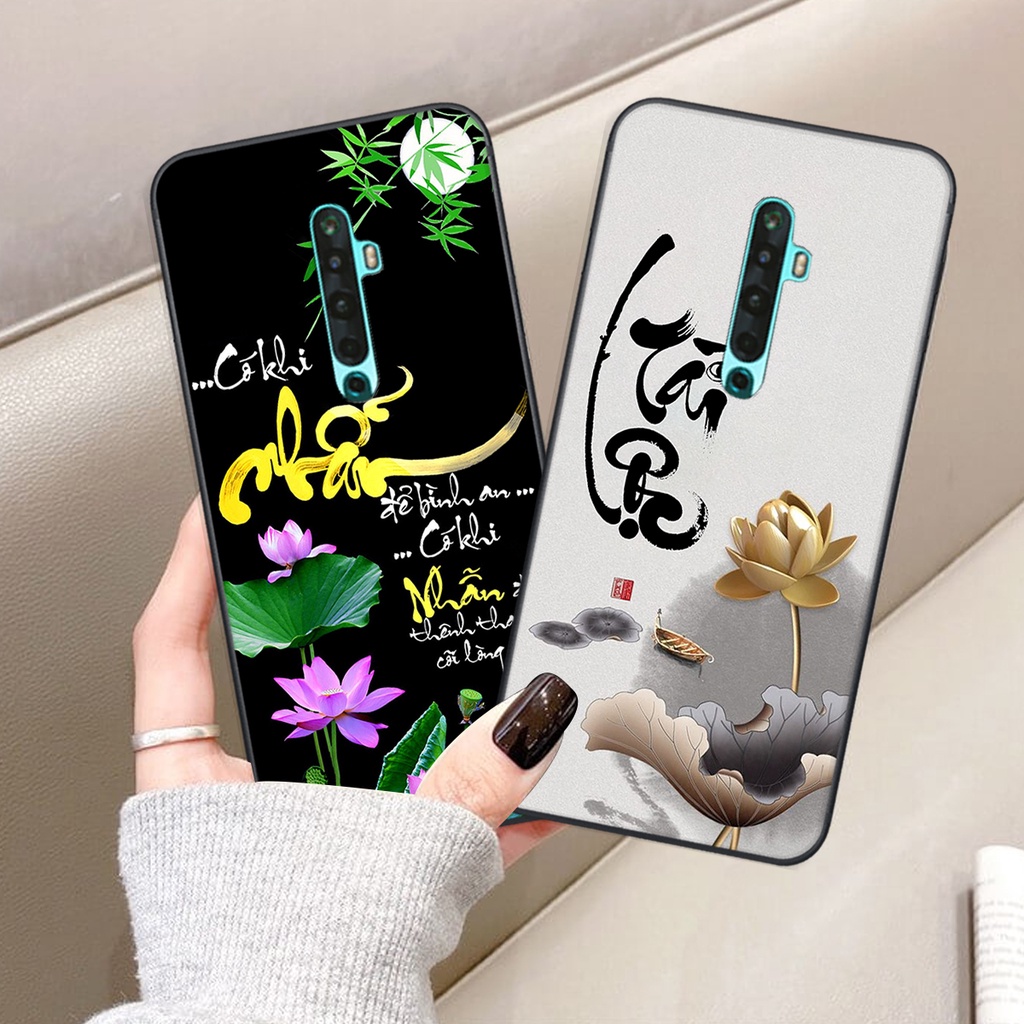 Ốp lưng Oppo RENO 2 / 2F / 2Z in hình chữ tài chữ lộc, Cha Mẹ, bình an SIÊU ĐẸP