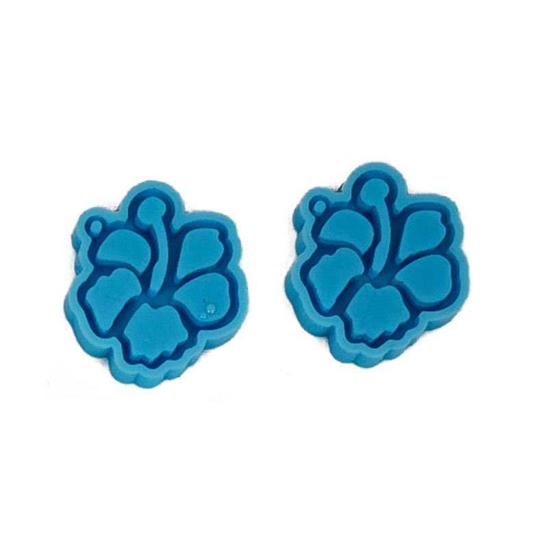 Khuôn Silicone Làm Bông Tai Nhựa Epoxy Resin Hình Giáng Sinh / Halloween Diy