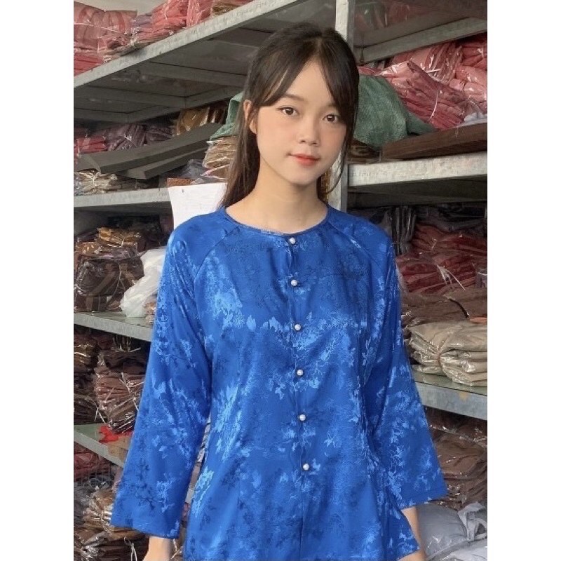 Đồ lam đi chùa nguyên bộ