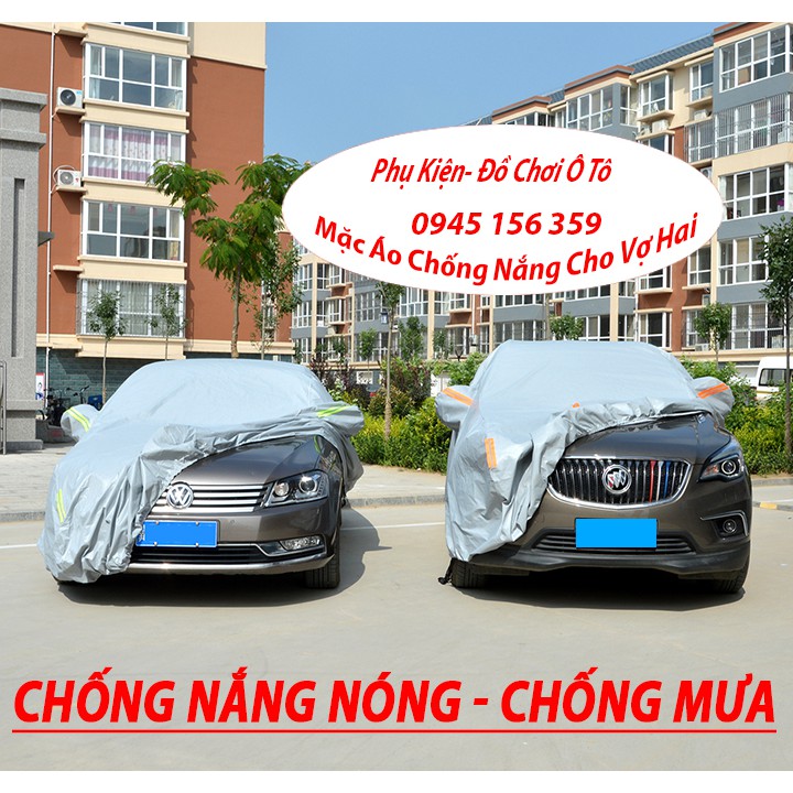 Bạt Phủ Ô Tô cao cấp , bạt phủ xe hơi 5 chỗ sedan tráng nhôm cao cấp